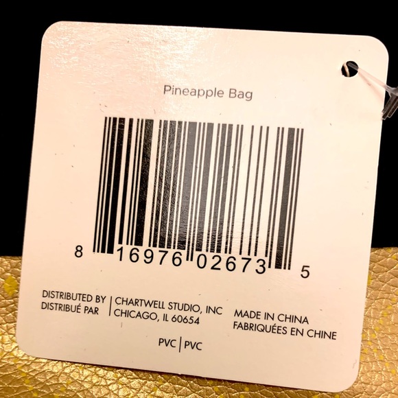 PINEAPPLE BAG NWT - Picture 3 of 5